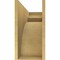 Ekena Millwork 10"W x 30"D x 20"H Classic Yorktown Rough Cedar Woodgrain TimberThane Corbel, Primed Tan CORUR10X30X20YORRCPR - alternate 5